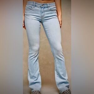 American Eagle Outfitters Light Blue Boot Cut Jeans